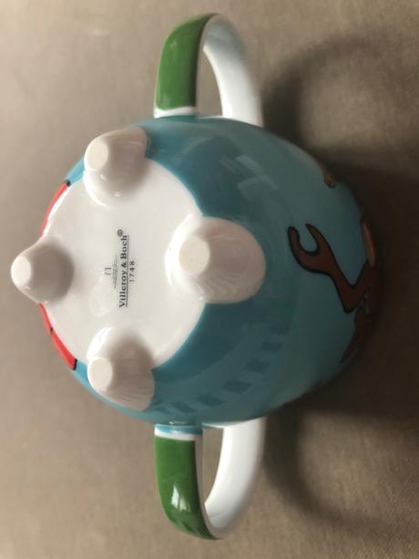 Villeroy & boch detská súprava hrnček + tanier, 