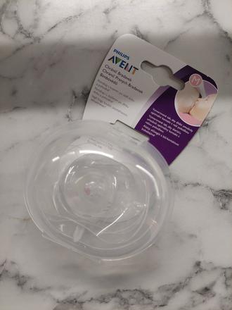 2x chránič bradaviek avent,