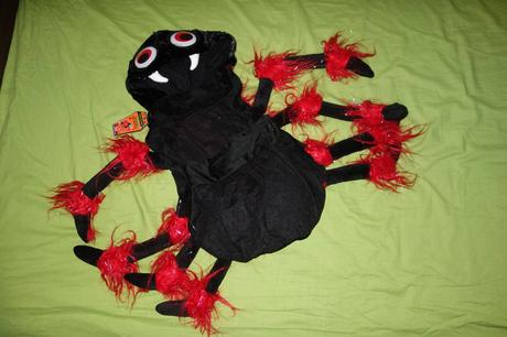 Novy halloweensky kostym pavucika pre psa,