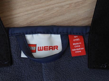 Nepremokavý zateplený set lego wear, lego,104