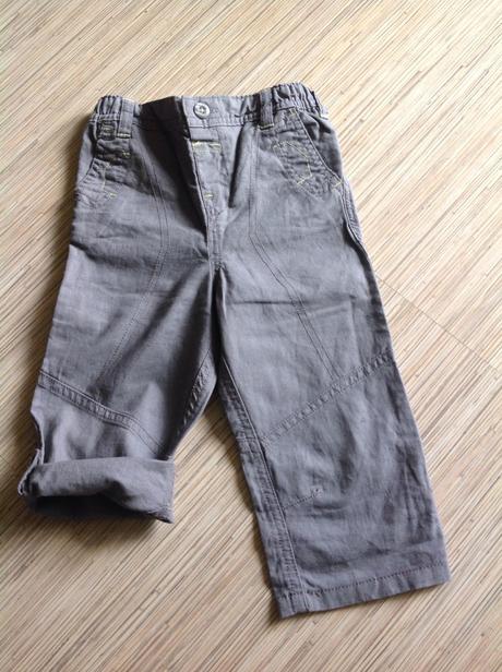 Nohavice bavlna ľan, 86