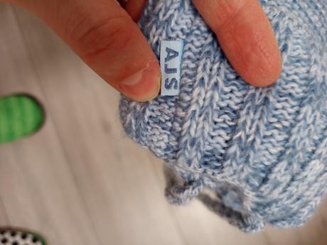 Zimny set modry a hnedy novy pre babatko, ajs,42