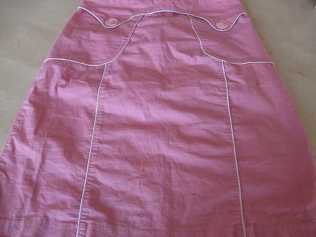 Dievčenská ružová letná sukňa, 36