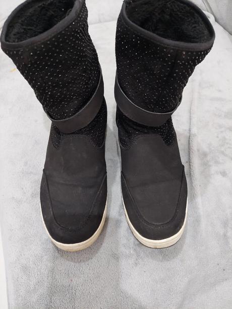 Semišová cizmy, 39