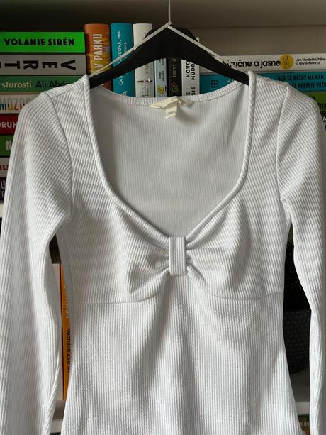 Biele body h&m, h&m,xs