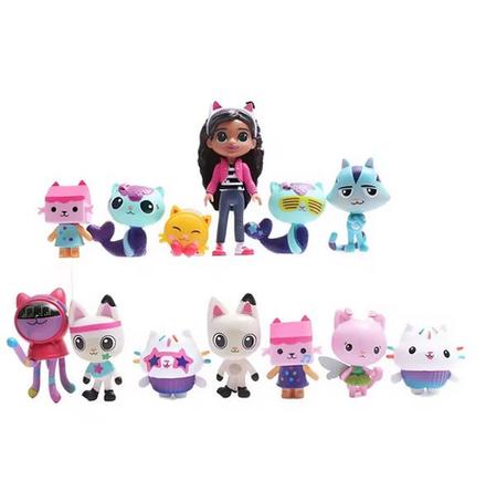 13-dielny set figúrok gabby, 