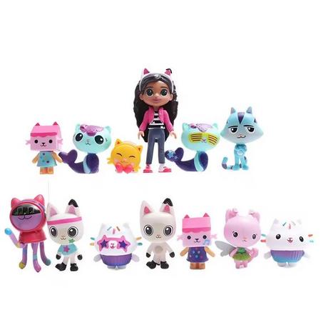 13-dielny set figúrok gabby,