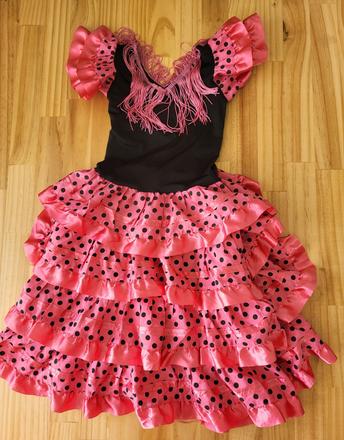 Flamenco šaty na 6 rokov,