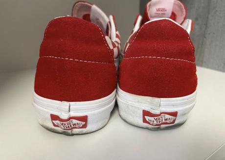 Červené pánske tenisky vans, vans,43