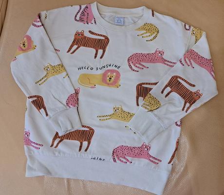 Lindex mačičková mikina, lindex,128