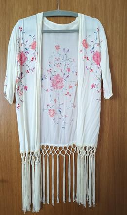 Kvetovane otvorene kimono, m