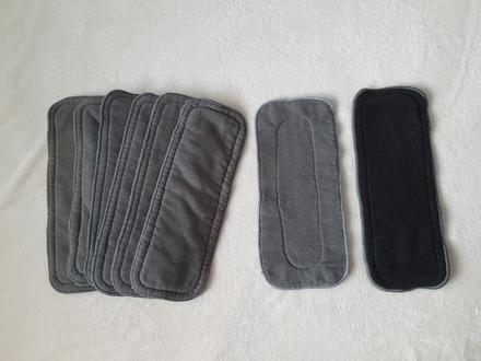 Bambusové vkladačky rovné,