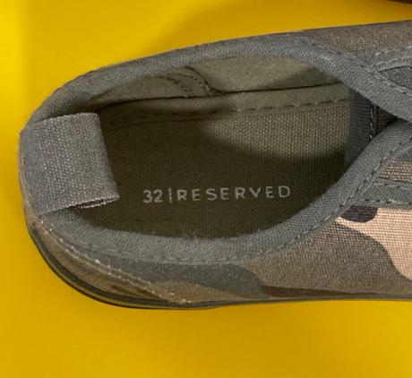 Maskáčové reserved tenisky v.32- 20,5, reserved,32