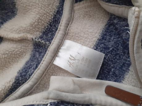 Tepla mikina / sveter, h&m,80