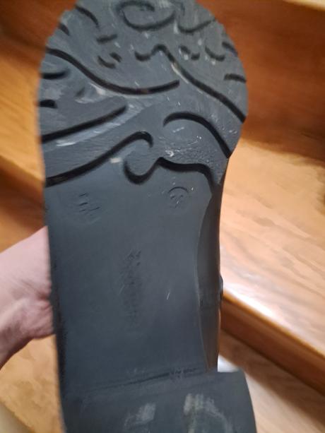 Dámske kožené čižmy remonte 38 čierne, 38