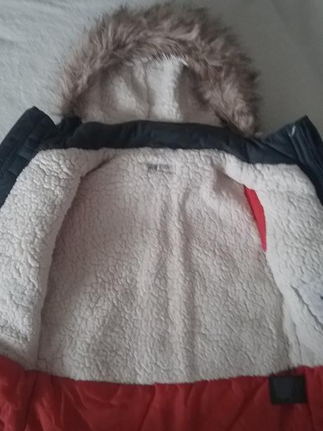 Zimna bunda, h&m,104