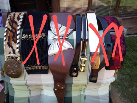 Dámsky opasok čierny,