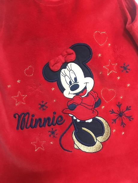 Rozkošné šatky s minnie vianočné, george,80