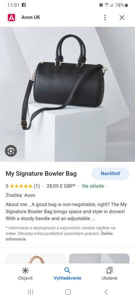 Má niekto túto kabelku z Avonu?