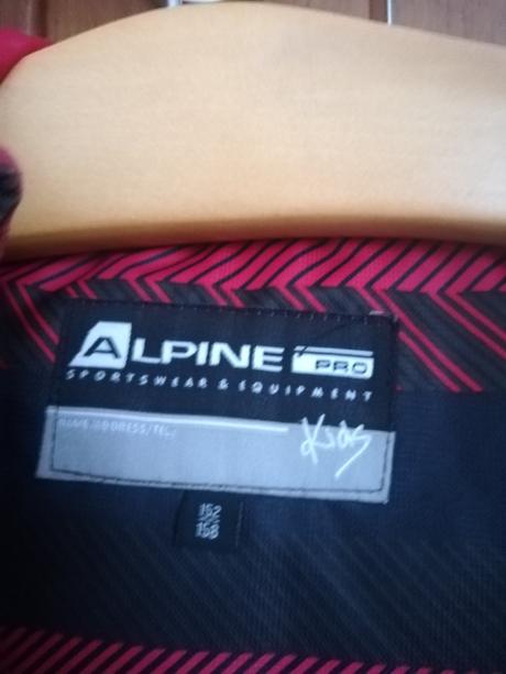 Dievčenská lyžiarska bunda, alpine pro,152
