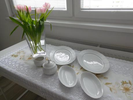 Tanier oval 2x +mliekovník+cukorníčka+tanierik 2x, 