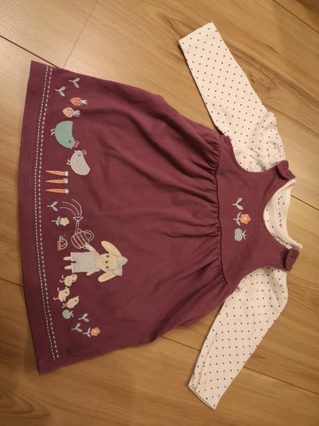 Šatičky komplet, nutmeg,74