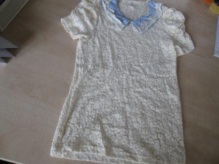 Dámske čipkované tričko, xs, xs