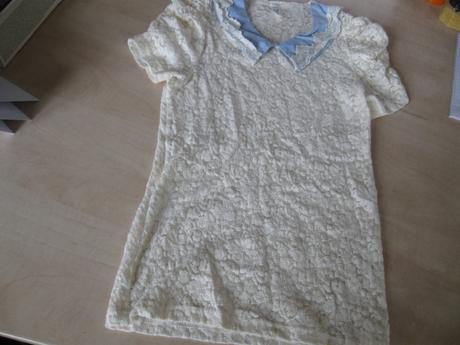 Dámske čipkované tričko, xs, xs