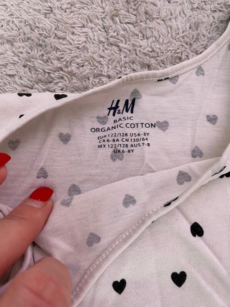 Srdiečkove šaty h&m, h&m,122