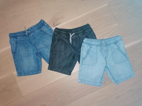 3x rifľové kraťasy, palomino,110