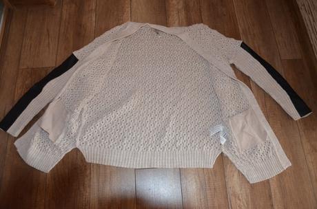 Béžový kardigan, bershka,s