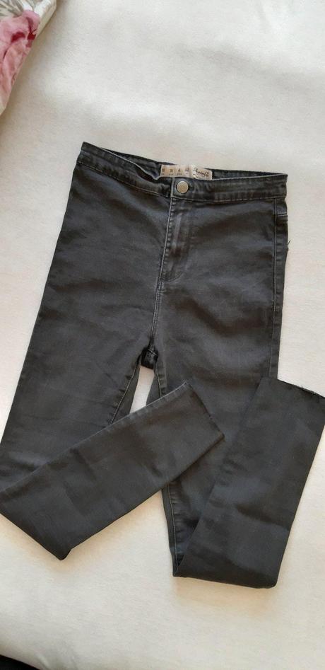 Tenké elastické rifle, denim co,38