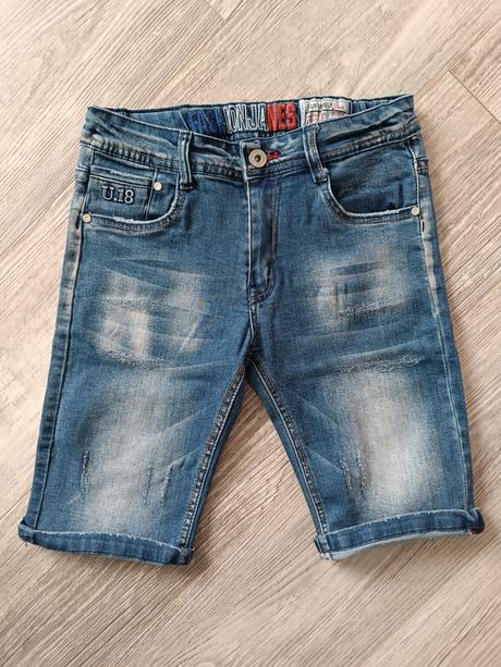 Chlapčenské džínsové šortky, 146
