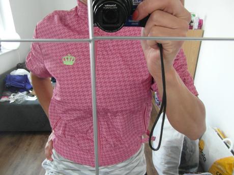 Ružová nepremokavá bundička adidas, s