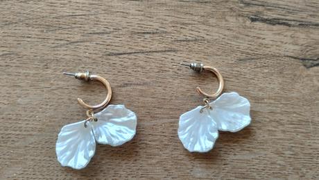 Náušnice lindex, mušličky, lindex