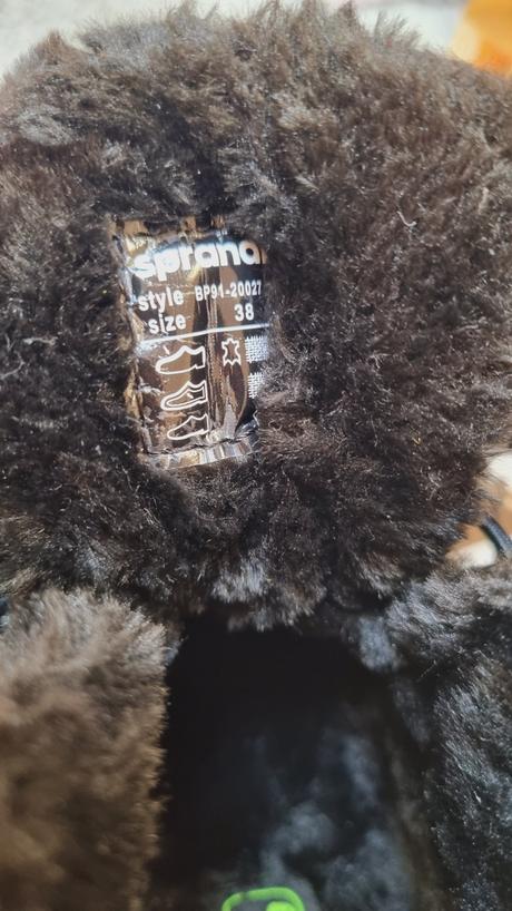 B3416 topánky zateplené, sprandi,38