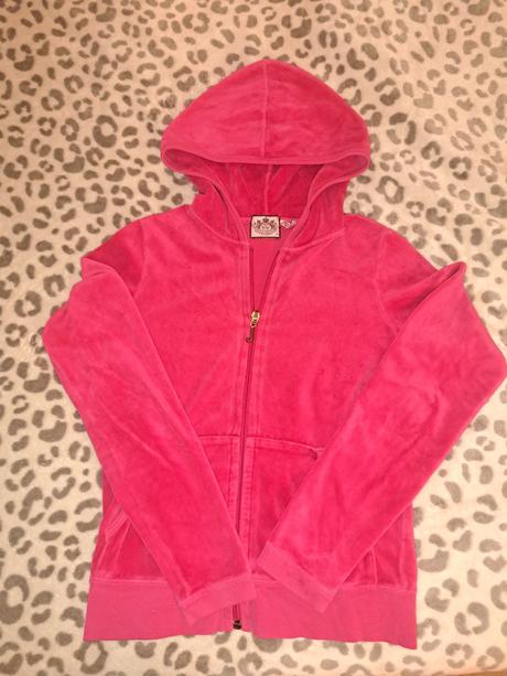 Juicy couture velúrová mikina, m