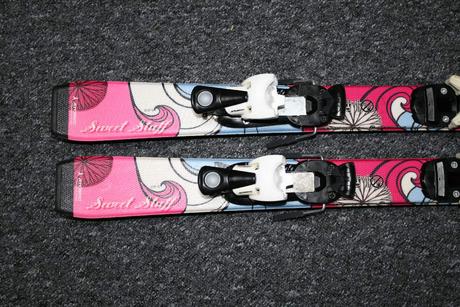 Lyže atomic stuff 110 cm , hadia koža, atomic,110-119 cm