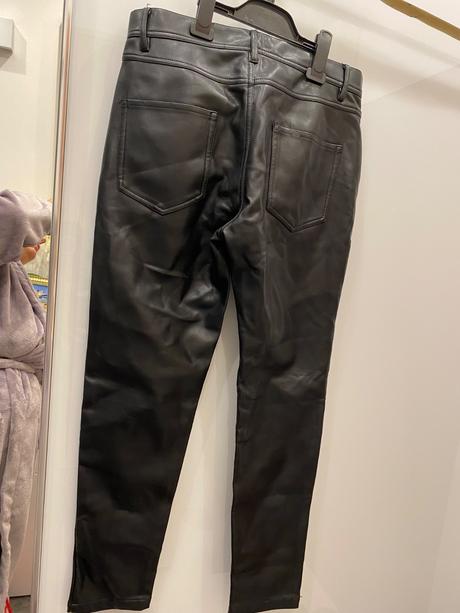Koženkove nohavice zara, zara,40