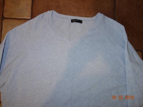 Modry sveter, xl