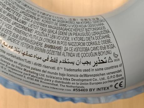 Detské koleso farebné rybičky, intex 2018, 48 cm,
