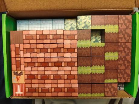 Minecraft magneticke kocky 100 ks, 