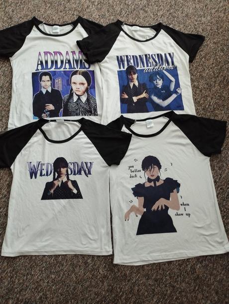 Wendesday tričká  xs, xs