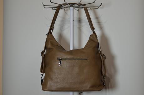 Bledohnedá kabelka-kabelkoruksak, 