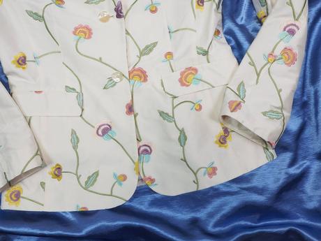 Luxusné hodvábne sako benbarton, 38