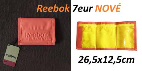 Zimná bunda, ľadvinka, taška na plece, peňaženka, reebok,l