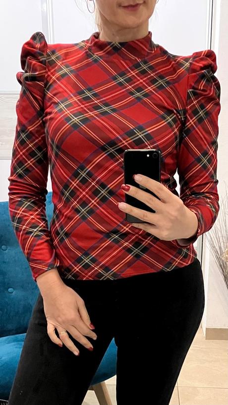 Dámske tričko s volánovým rukávom (uni), m / s