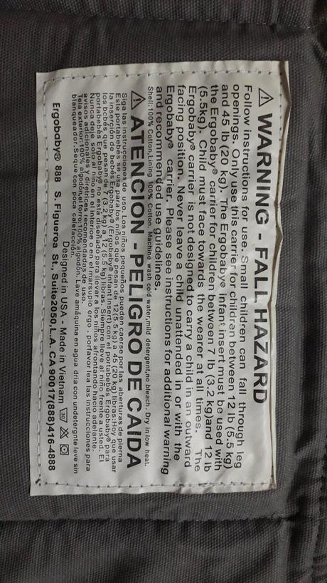 Ergobaby nosič, ergo baby