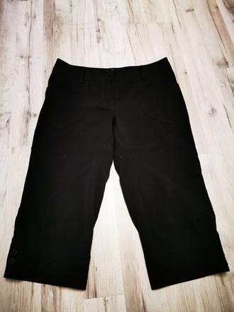 3/4 elegantné čierne nohavice zn. chantall, chantall,36