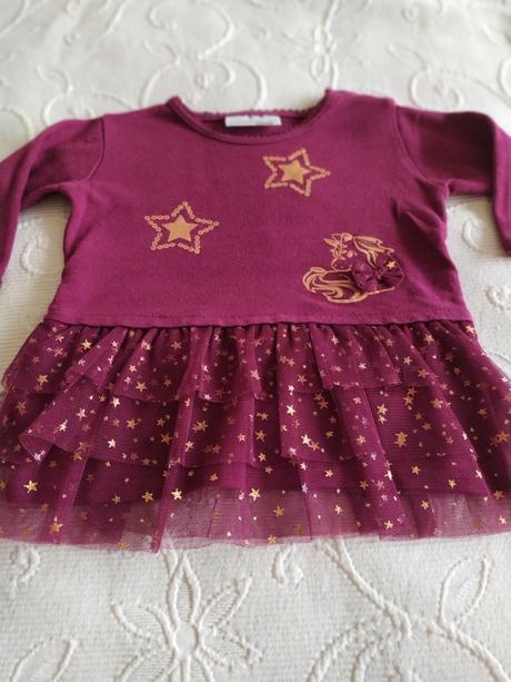 Predĺžené tričko s tylom, vianočné, ergee,80